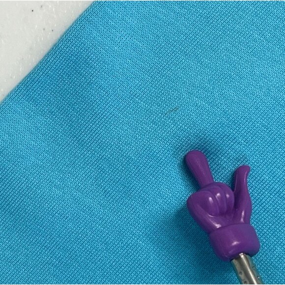 SML Sport Hooded Jacket with Stripe Shell Women's S Blue Embroidered Zip Up - Picture 6 of 12